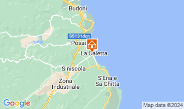 Mappa La Caletta Appartamento 115548