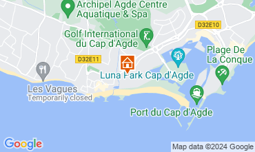 Mappa Cap d'Agde Appartamento 126298