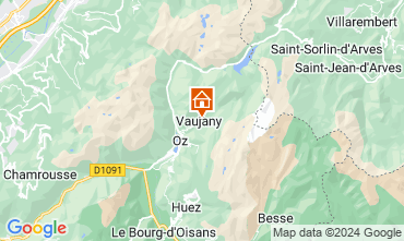 Mappa Vaujany Appartamento 115057