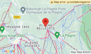 Mappa La Plagne Appartamento 57938