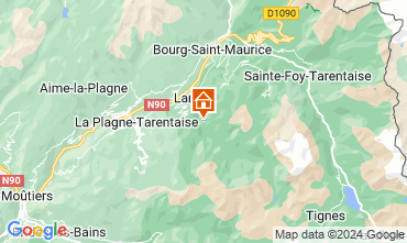 Mappa Peisey-Vallandry Chalet 126215