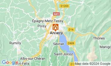 Mappa Annecy Agriturismo 94014