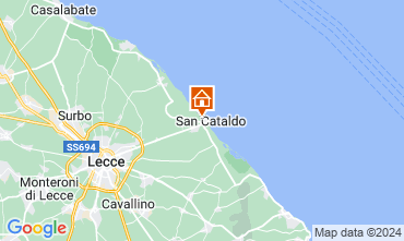 Mappa Lecce B&B 103395