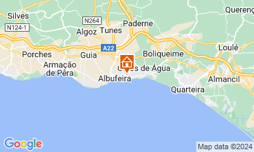 Mappa Albufeira Appartamento 103463