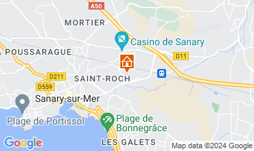 Mappa Sanary-sur-Mer Appartamento 94170