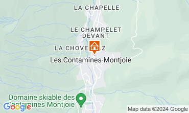 Mappa Les Contamines Montjoie Chalet 17282