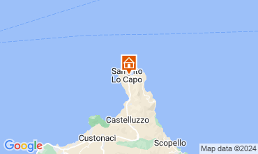 Mappa San Vito lo Capo Appartamento 110157