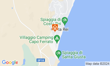 Mappa Costa Rei Casa 128524