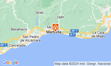 Mappa Marbella Appartamento 124154