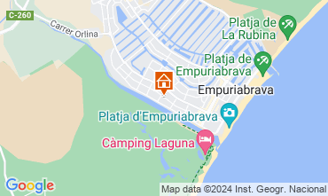 Mappa Empuriabrava Villa  119891