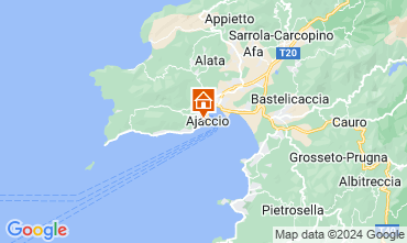 Mappa Ajaccio Appartamento 125962