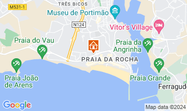 Mappa Praia da Rocha Appartamento 126924