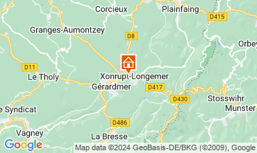 Mappa Grardmer Chalet 60405