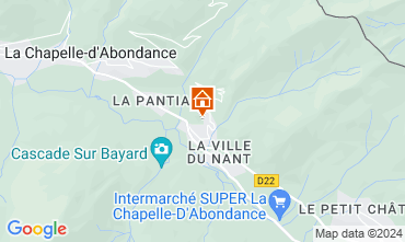 Mappa La Chapelle d'Abondance Chalet 600