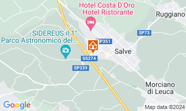 Mappa Pescoluse Villa  128203