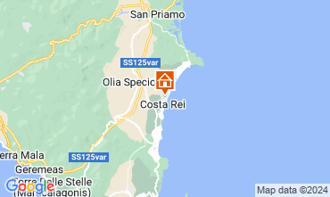 Mappa Costa Rei Appartamento 76050