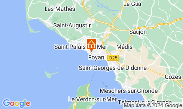 Mappa Vaux sur Mer Appartamento 57898