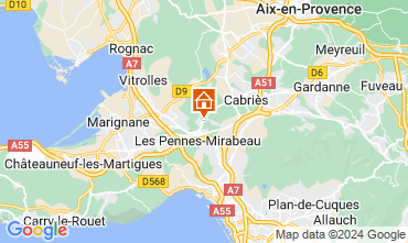 Mappa Aix en Provence Casa 87754