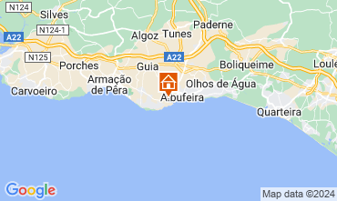 Mappa Albufeira Appartamento 127158