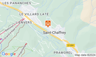 Mappa Serre Chevalier Appartamento 78318