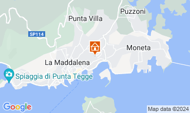 Mappa La Maddalena Appartamento 79003