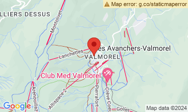 Mappa Valmorel Appartamento 80119