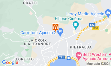 Mappa Ajaccio Appartamento 128138