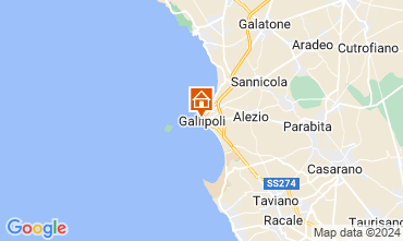 Mappa Gallipoli Appartamento 128653