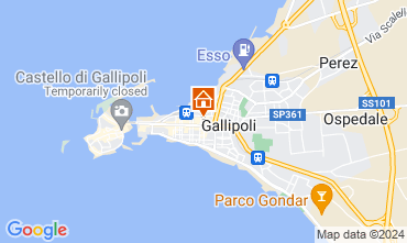 Mappa Gallipoli Appartamento 128653