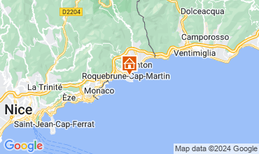 Mappa Roquebrune Cap Martin Appartamento 128741