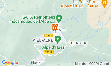 Mappa Alpe d'Huez Monolocale 46