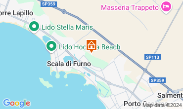 Mappa Porto Cesareo Appartamento 122611