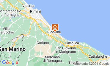 Mappa Riccione Appartamento 110471