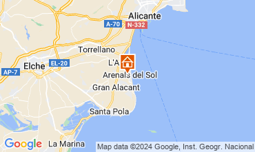 Mappa Alicante Appartamento 128822