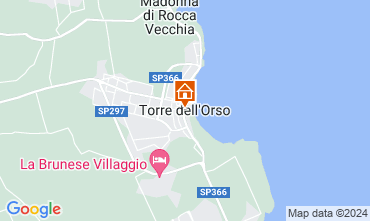 Mappa Torre dell'Orso Appartamento 118207