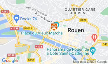 Mappa Rouen Appartamento 126807