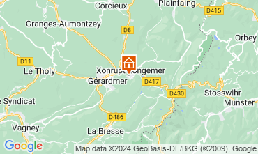 Mappa Grardmer Chalet 35155