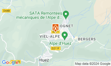 Mappa Alpe d'Huez Monolocale 87621