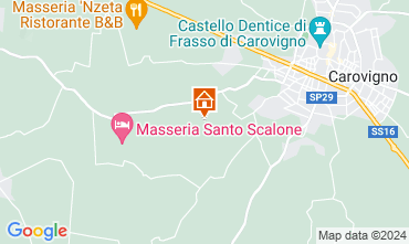 Mappa Carovigno Casa rupestre 126713