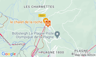 Mappa La Plagne Chalet 2148