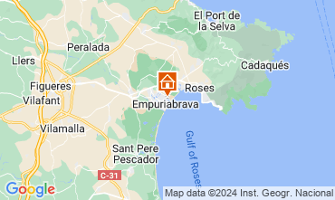 Mappa Empuriabrava Appartamento 128286