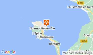 Mappa Noirmoutier en l'le Villa  93515