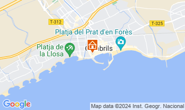 Mappa Cambrils Appartamento 128042