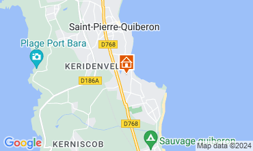 Mappa Saint Pierre Quiberon Casa 106018