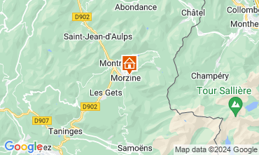 Mappa Morzine Appartamento 1959