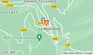 Mappa Le Mont Dore Appartamento 3906