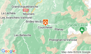 Mappa Courchevel Appartamento 1083