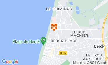 Mappa Berck-Plage Appartamento 104564