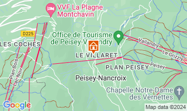 Mappa Peisey-Vallandry Chalet 101663