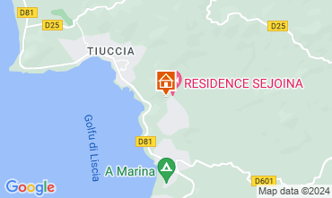 Mappa Ajaccio Villa  122902